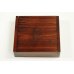 Photo1: Magnet type Hinoki Wooden Kebari(Fly) Box (4 Compartments) (1)