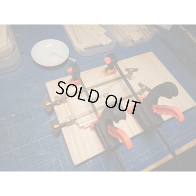 Photo6: Kura-san's Wooden Kebari Case (8 Compartments) Magnet type