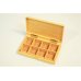 Photo4: Kura-san's Wooden Kebari Case (8 Compartments) Magnet type