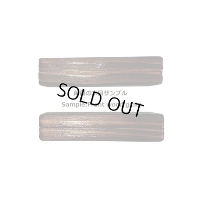 Photo11: "Jisaku-ya" Sugi-yaki Wooden Kebari Case (6 Compartments) Magnet type