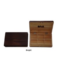 "Jisaku-ya" Sugi-yaki Wooden Kebari Case (6 Compartments) Magnet type