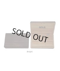 "Jisaku-ya" Sugi-yaki Wooden Kebari Case (6 Compartments) Magnet type
