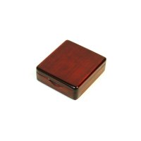 Kura-san's Wooden Kebari Case Dark Brown(4 Compartments) Magnet type