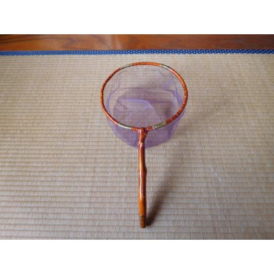 Photo7: Mankyu Keiryu Tamo #142 Momi 24.0cm Purple Net with Case