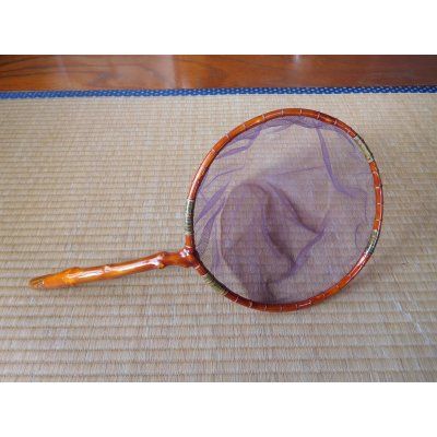 Photo4: Mankyu Keiryu Tamo #142 Momi 24.0cm Purple Net with Case