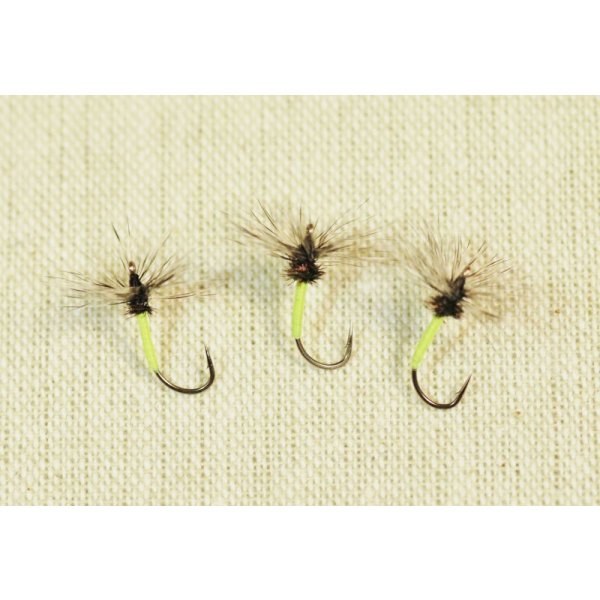 Photo3: Sebata Yuzo Kebari "Tori-bane Kebari (Grizzly Minoge)" Set (3)