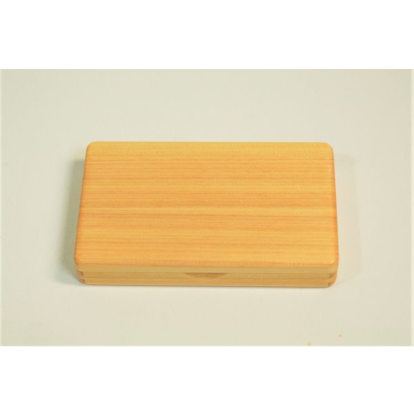 Photo3: Kura-san's Wooden Kebari Case (8 Compartments) Magnet type (3)