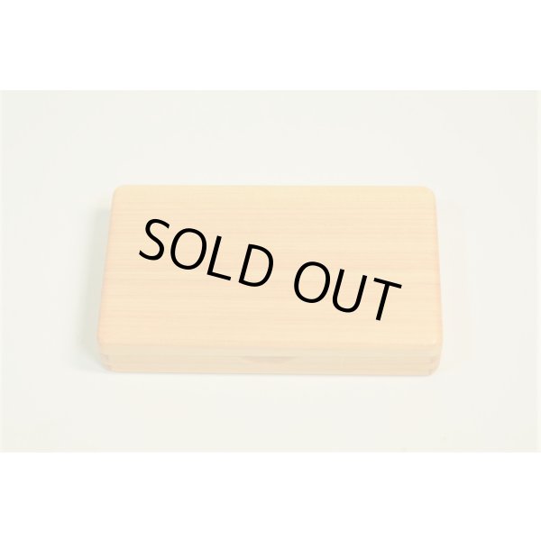 Photo3: Kura-san's Wooden Kebari Case (8 Compartments) Magnet type (3)