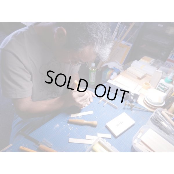 Photo7: Kura-san's Wooden Tenkara Line holder (7)