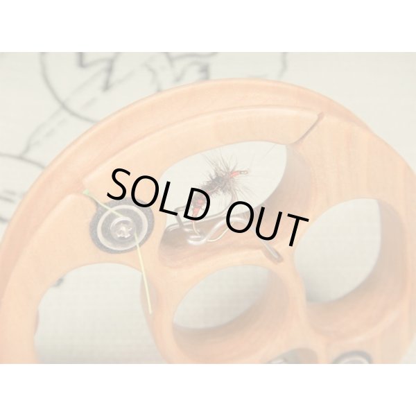 Photo5: Kura-san's Wooden Tenkara Line holder (5)