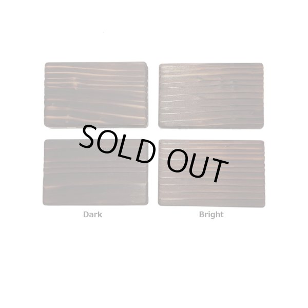 Photo10: "Jisaku-ya" Sugi-yaki Wooden Kebari Case (6 Compartments) Magnet type (10)