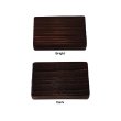 Photo8: "Jisaku-ya" Sugi-yaki Wooden Kebari Case (6 Compartments) Magnet type (8)