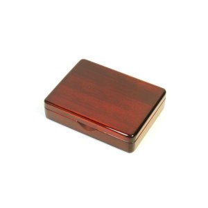 Photo: Kura-san's Wooden Kebari Case Dark Brown(6 Compartments) Magnet type