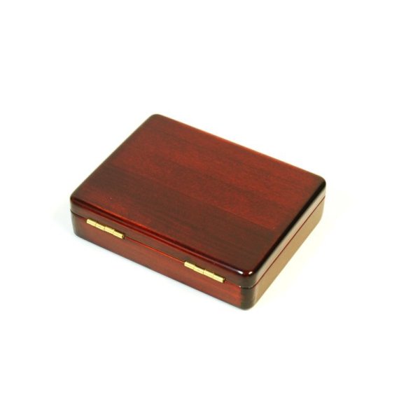 Photo2: Kura-san's Wooden Kebari Case Dark Brown(6 Compartments) Magnet type (2)