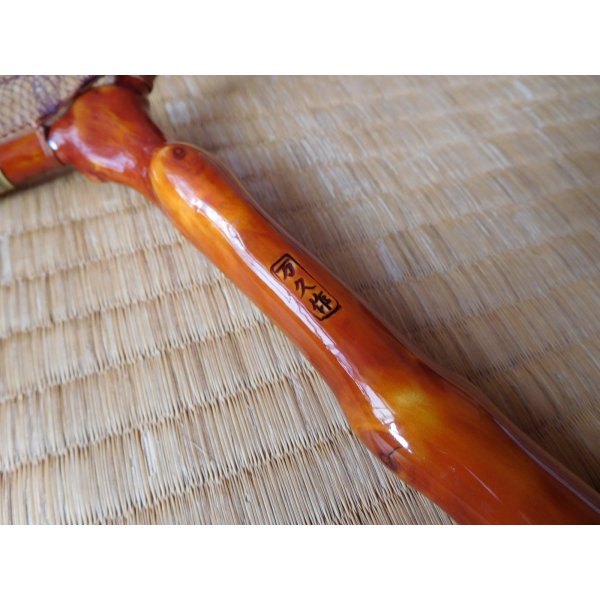 Photo6: Mankyu Keiryu Tamo #142 Momi 24.0cm Purple Net with Case (6)