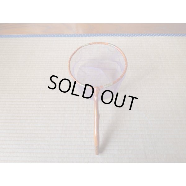 Photo7: Mankyu Keiryu Tamo #142 Momi 24.0cm Purple Net with Case (7)