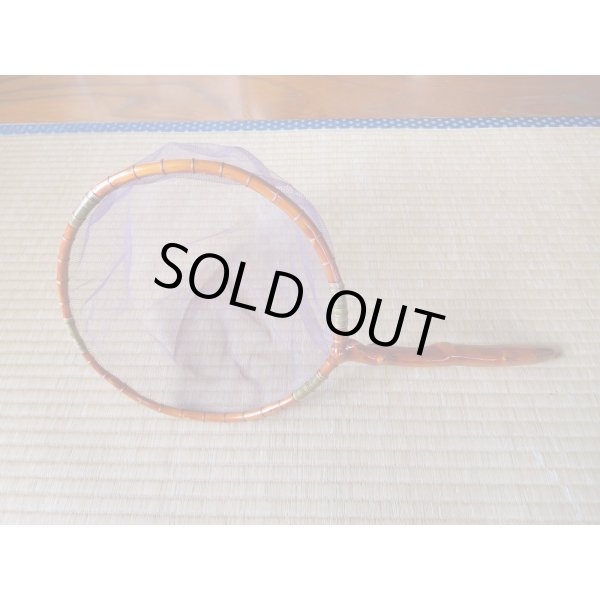 Photo3: Mankyu Keiryu Tamo #142 Momi 24.0cm Purple Net with Case (3)