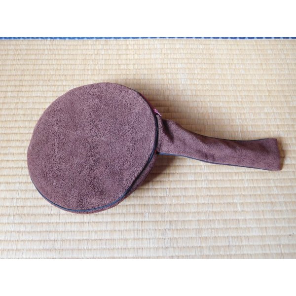 Photo8: Mankyu Keiryu Tamo #142 Momi 24.0cm Purple Net with Case (8)
